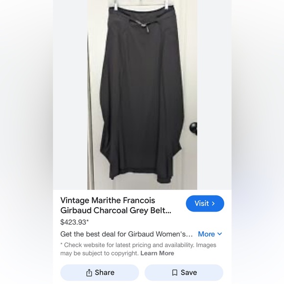 Designer Skirt. NWT. Size In label shown. USA size M size italian 42 USA 5 - Picture 12 of 13